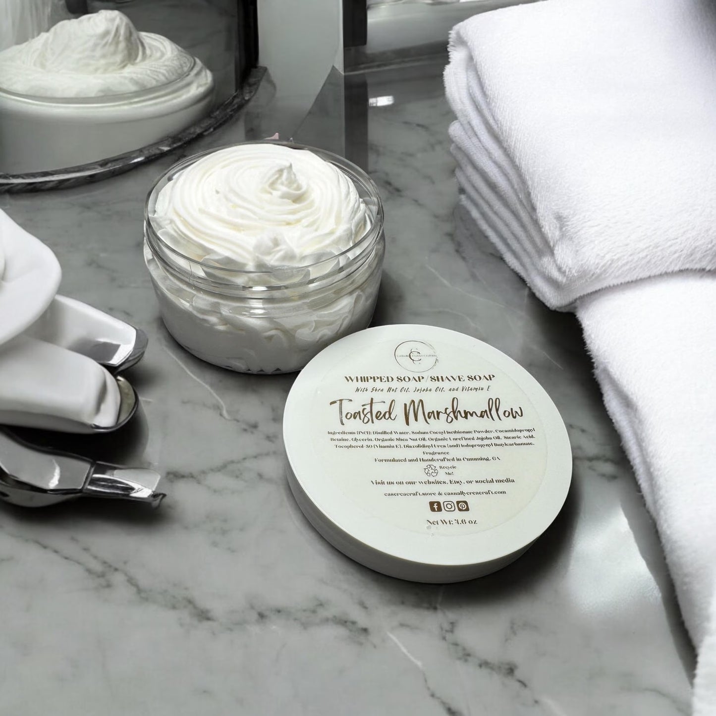 Whipped Shaving Soap & Whipped Body Whip/Aloe Vera