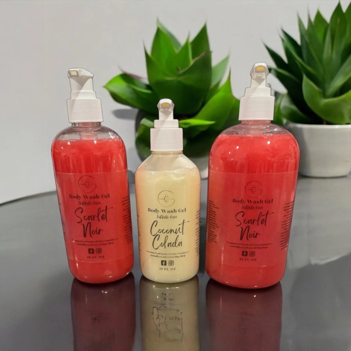 Face Wash and Body Wash Gel/Hyaluronic Acid/Glycerin/Moisturizing