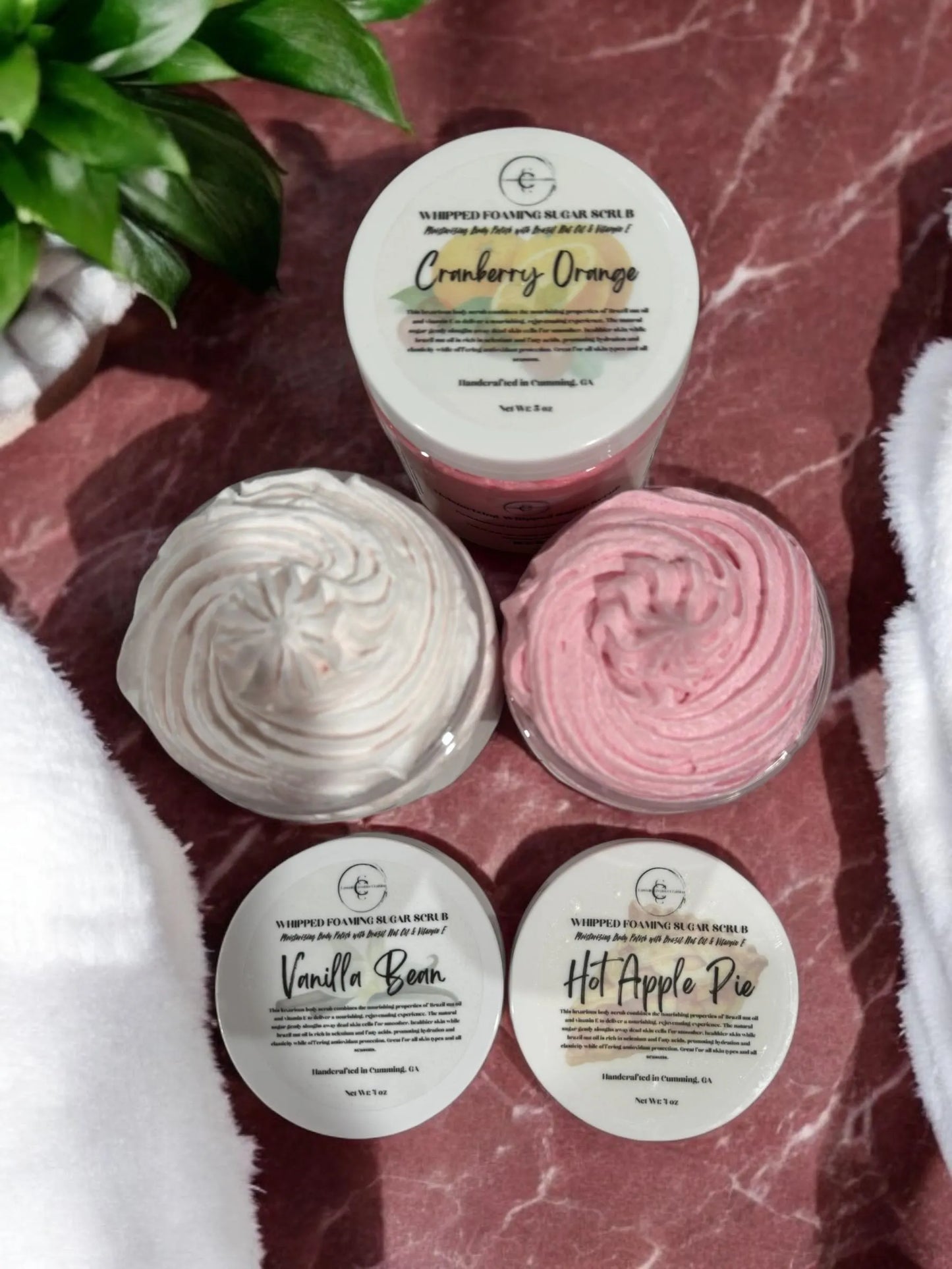Foaming Whipped Exfoliating Sugar Scrub/Body Polish