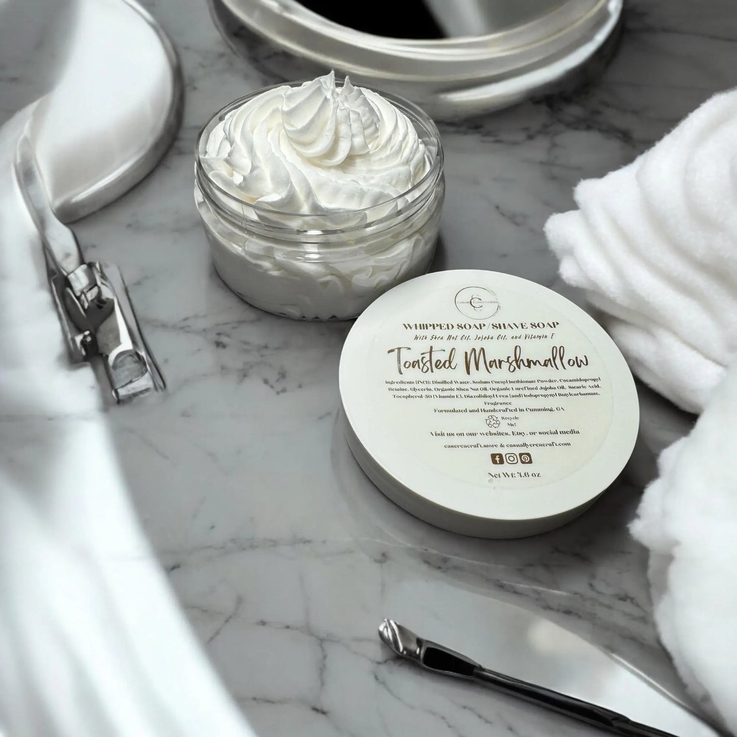 Whipped Shaving Soap & Whipped Body Whip/Aloe Vera