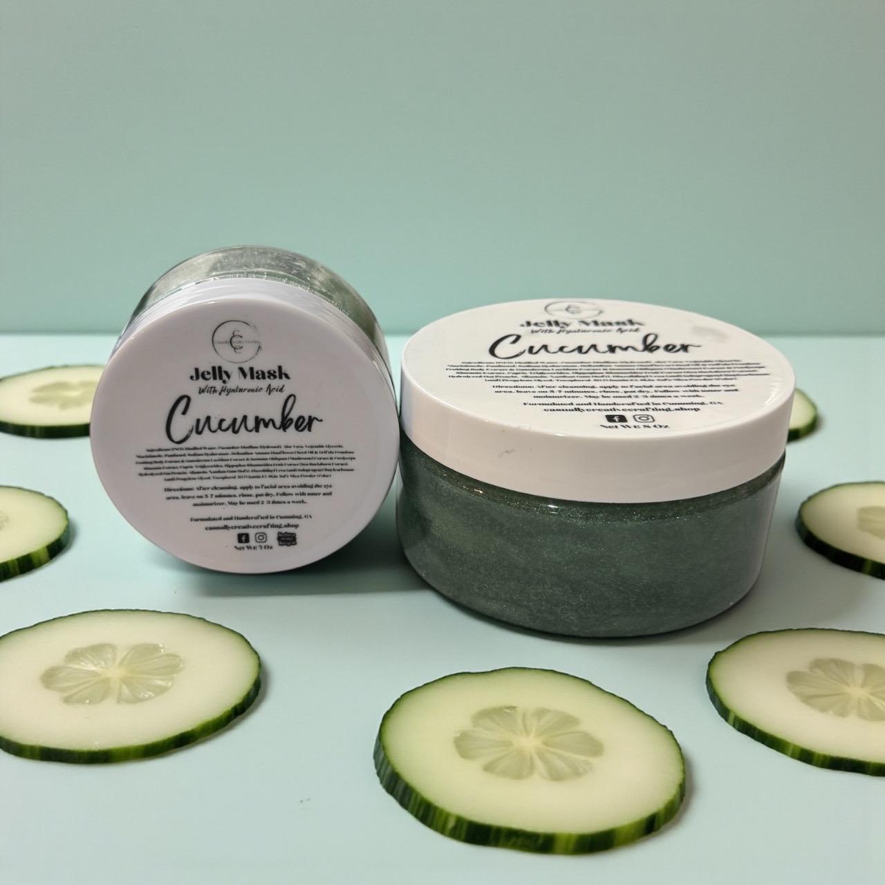 Hydrating Jelly Mask: Natural Cucumber Facial Mask