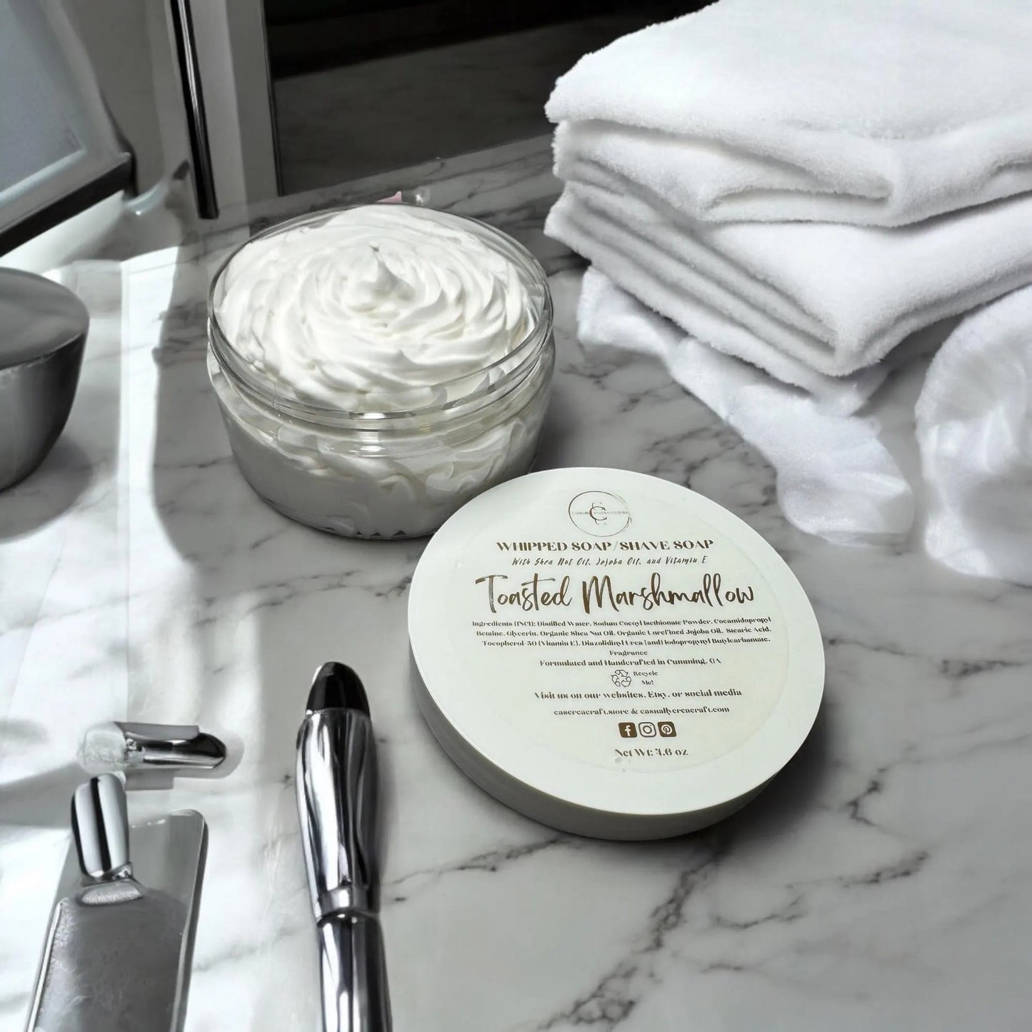 Whipped Shaving Soap & Whipped Body Whip/Aloe Vera