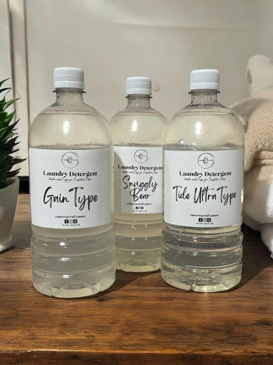 Concentrated Liquid Laundry Detergent: HE & Septic Friendly