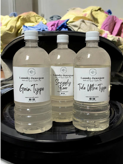 Concentrated Liquid Laundry Detergent: HE & Septic Friendly