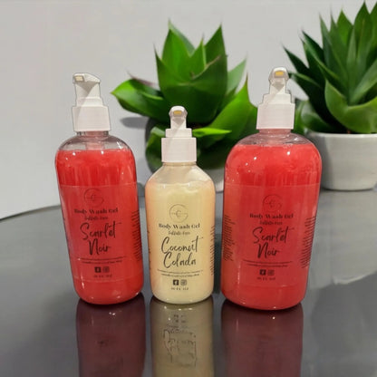 Face Wash and Body Wash Gel/Hyaluronic Acid/Glycerin/Moisturizing