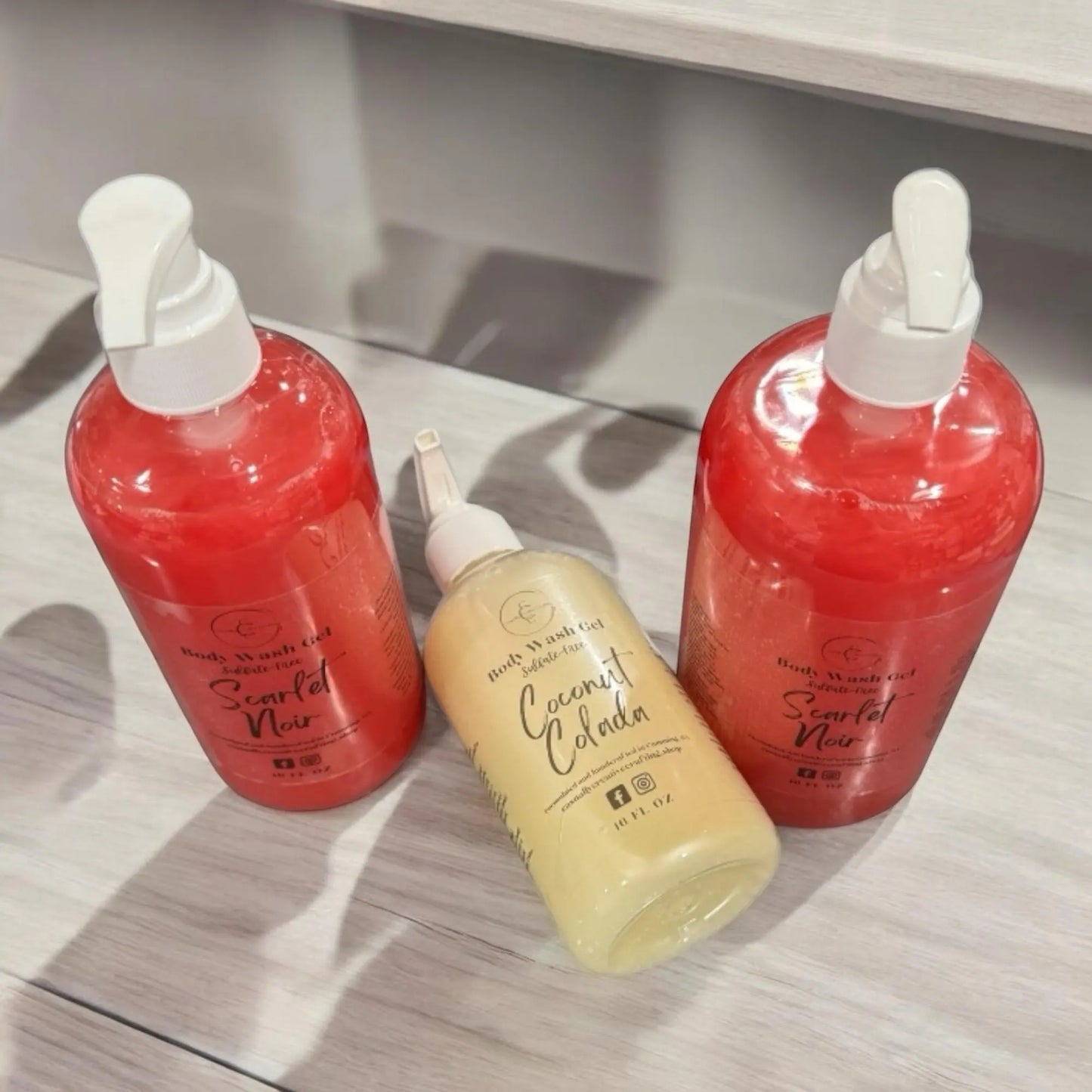 Face Wash and Body Wash Gel/Hyaluronic Acid/Glycerin/Moisturizing