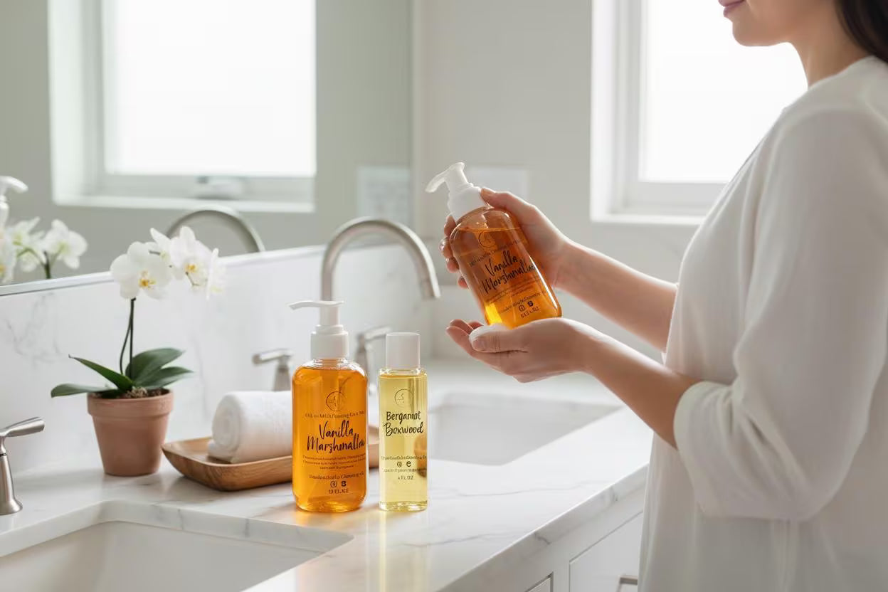 Oil to Milk Foaming Face & Body Wash/Oil Wash