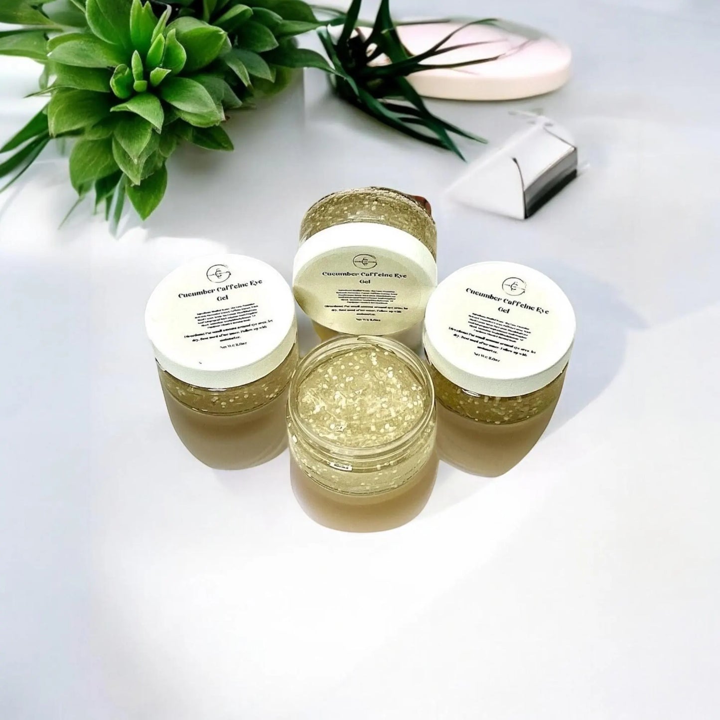 Cucumber Caffeine Eye Gel/Refreshing/Tightening/Brightening