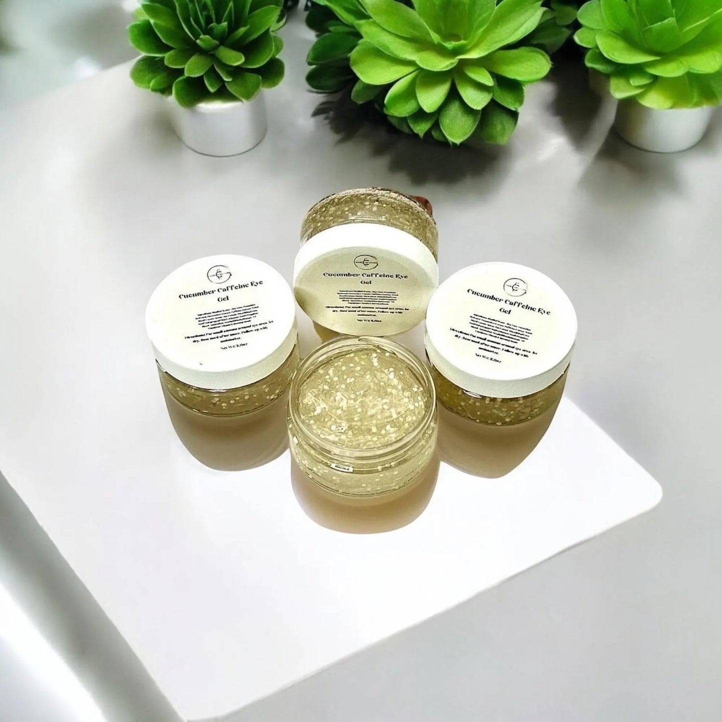 Cucumber Caffeine Eye Gel/Refreshing/Tightening/Brightening