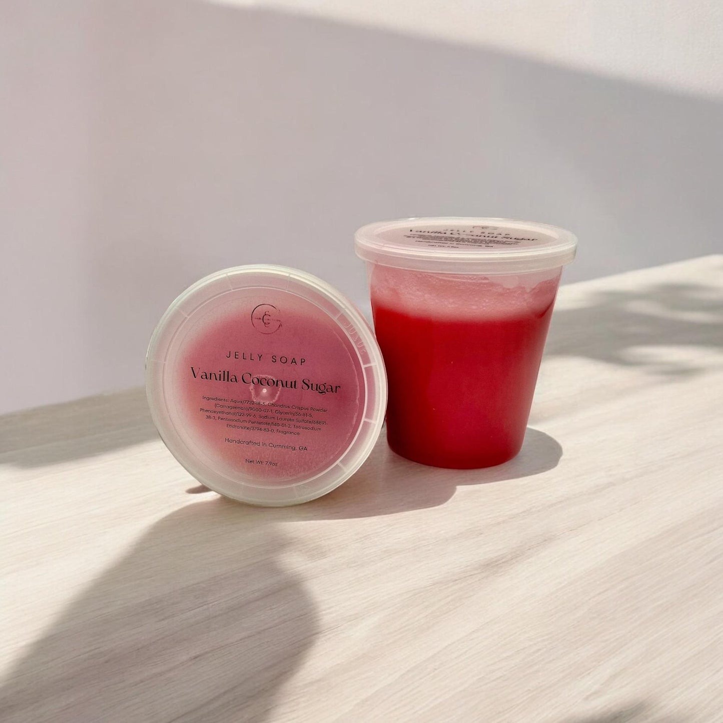 Jelly Soap/Shower Gel in Solid Jelly Form