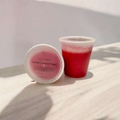 Jelly Soap/Shower Gel in Solid Jelly Form