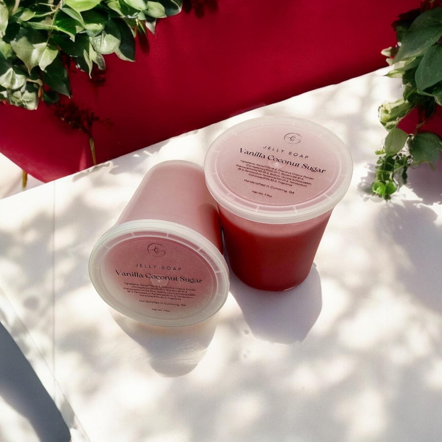 Jelly Soap/Shower Gel in Solid Jelly Form