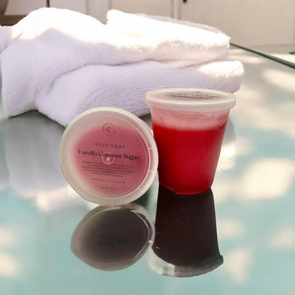 Jelly Soap/Shower Gel in Solid Jelly Form