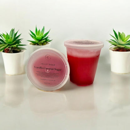 Jelly Soap/Shower Gel in Solid Jelly Form