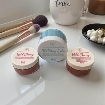 Semi-Solid Moisturizing Exfoliating Lip Sugar Scrub