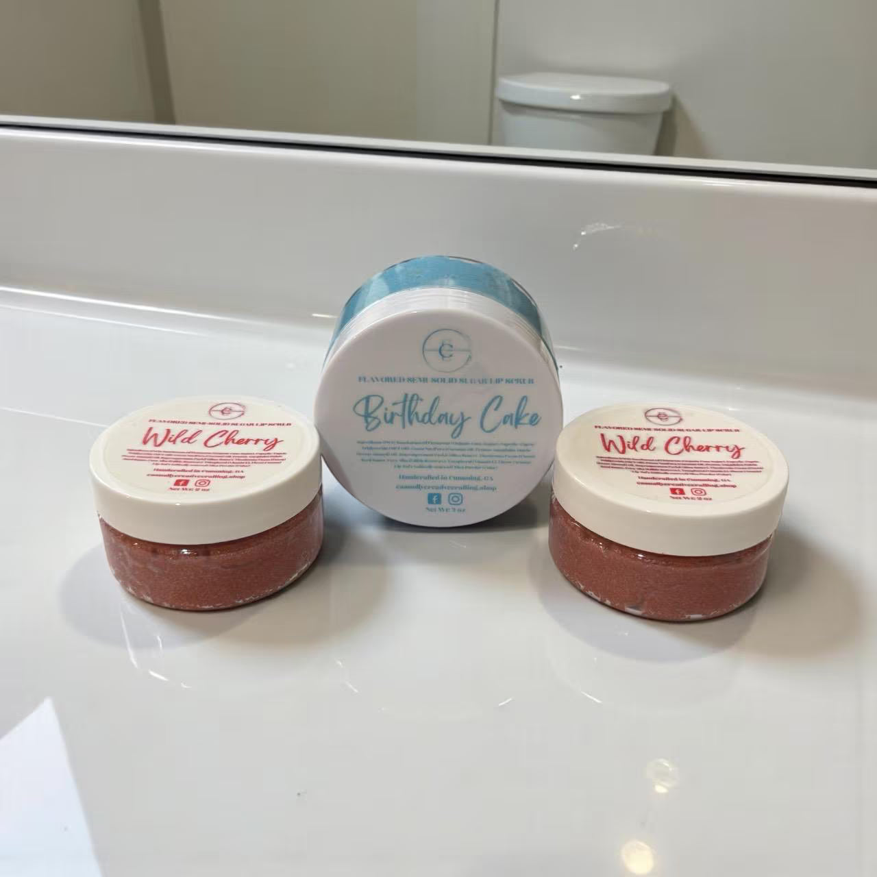 Semi-Solid Moisturizing Exfoliating Lip Sugar Scrub