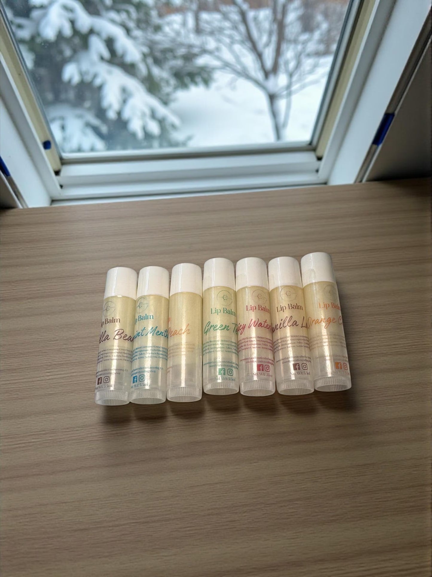 Sweetened Flavored Lip Butter Balm Duo
