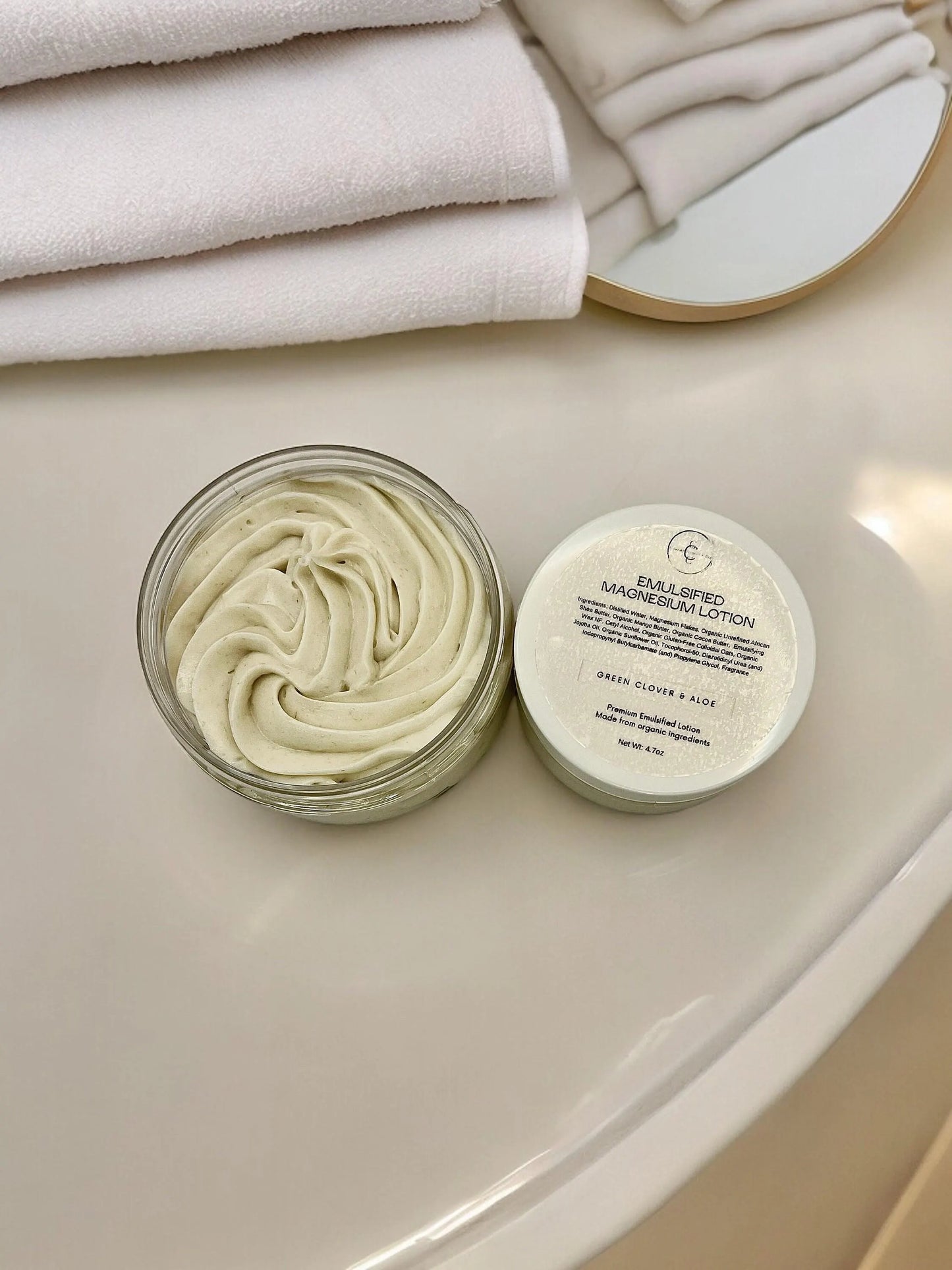 Magnesium Oat Body Butter Lotion/*please read description before purchasing