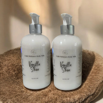 Light  Moisture Body Milk/Liquid Lotion with Goat's Milk and Hyaluronic Acid