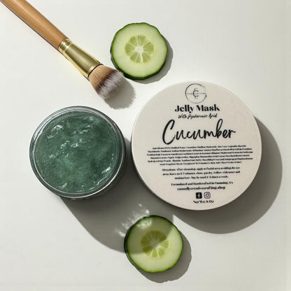 Hydrating Jelly Mask: Natural Cucumber Facial Mask