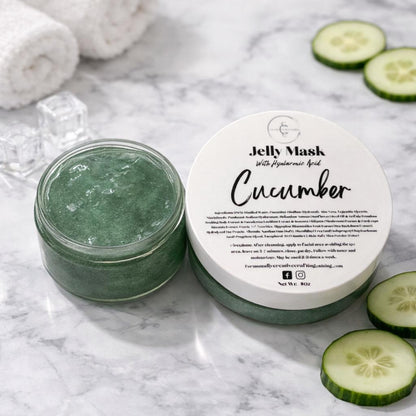 Hydrating Jelly Mask: Natural Cucumber Facial Mask