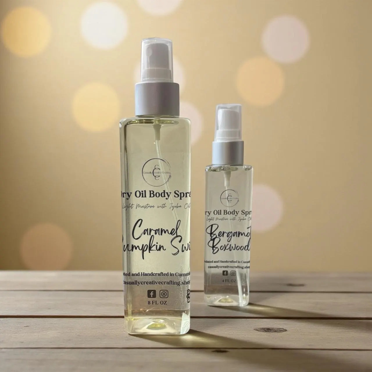 Dry Oil Body Spray/Light Moisture/Fast Absorbing