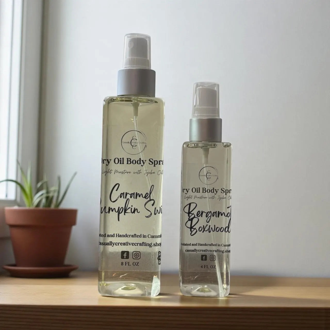 Dry Oil Body Spray/Light Moisture/Fast Absorbing