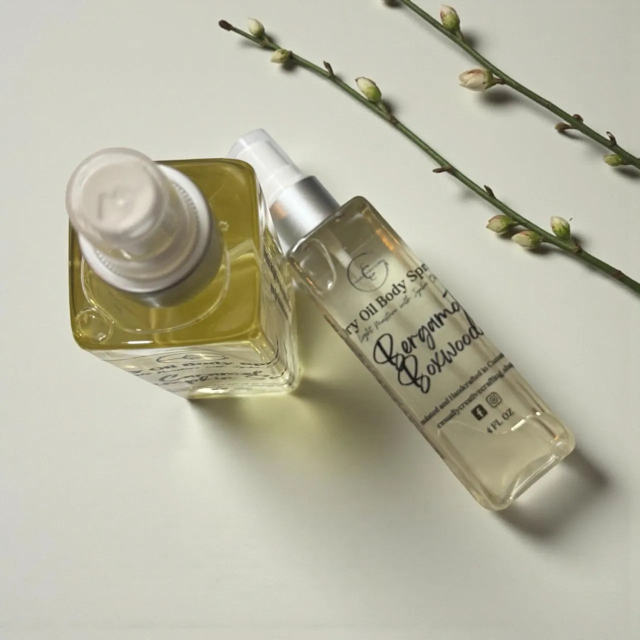 Dry Oil Body Spray/Light Moisture/Fast Absorbing