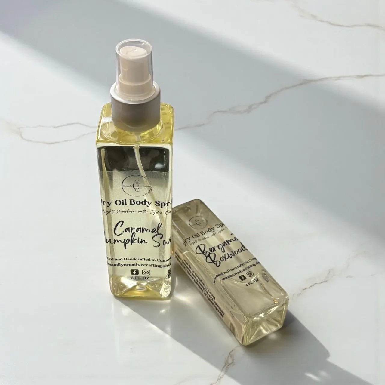 Dry Oil Body Spray/Light Moisture/Fast Absorbing