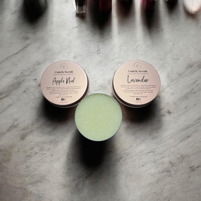 Organic Cuticle Scrub: Handcrafted with Jojoba/Organic Cane Sugar