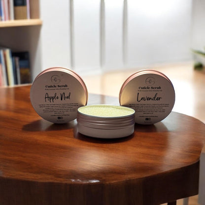 Organic Cuticle Scrub: Handcrafted with Jojoba/Organic Cane Sugar